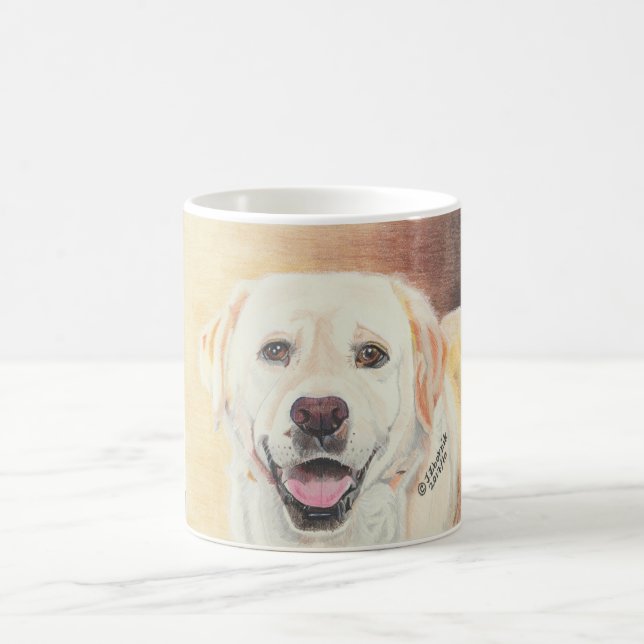 Uma Bela Caneca Para Amantes De Labrador (Centro)