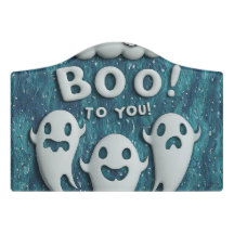 Uma bela saudação de Halloween -