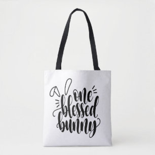 Uma Bênção Da Páscoa De Bunny Bolsa Tote