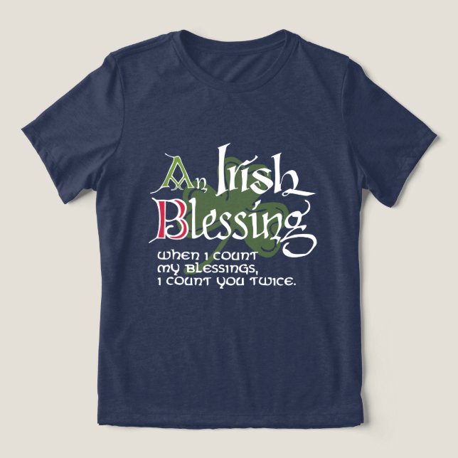 Uma Bênção Irlandesa (Design frontal)