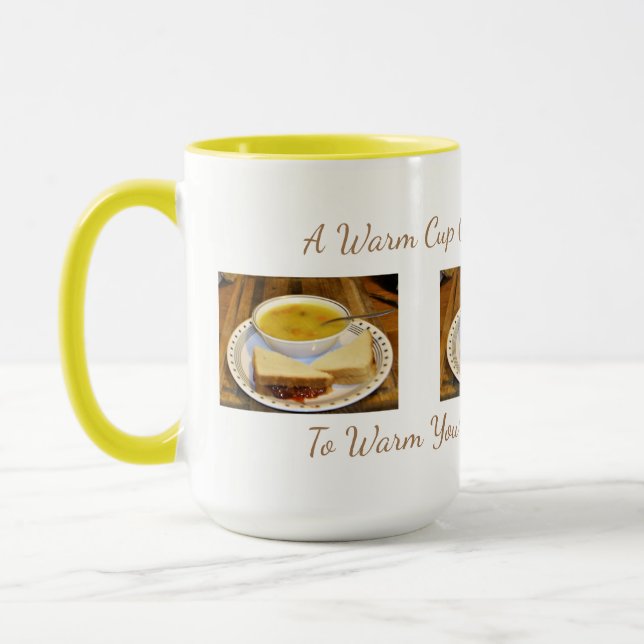 Uma Boa Caneca De 15 Oz Para Sopa (Esquerda)