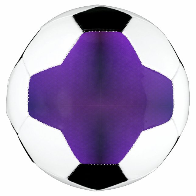 Uma bola de futebol com um design distinto (Frente)