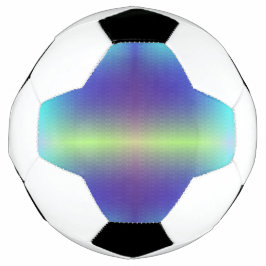Uma bola de futebol com um design único