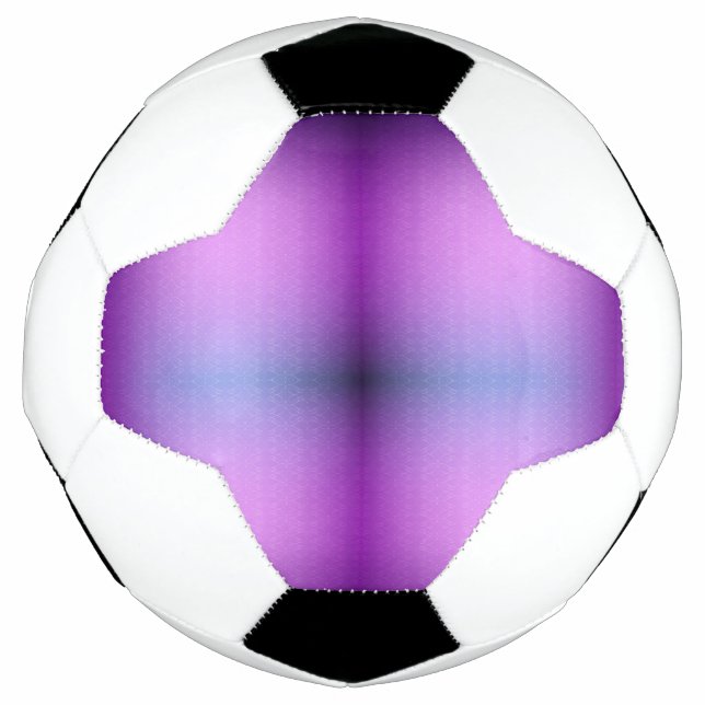 Uma bola de futebol com um design único (Frente)