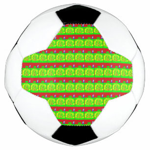 Uma bola de futebol Feliz