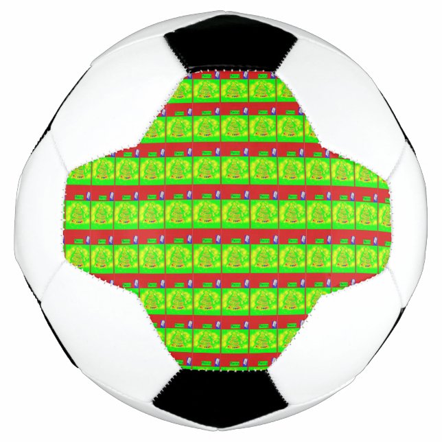 Uma bola de futebol Feliz (Frente)