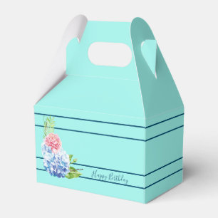 Uma Caixa Simples de Design Floral