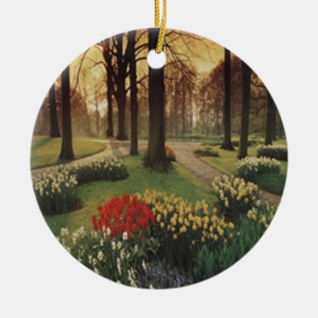 Uma Caminhada Através Do Ornamento Do Parque (Frente)