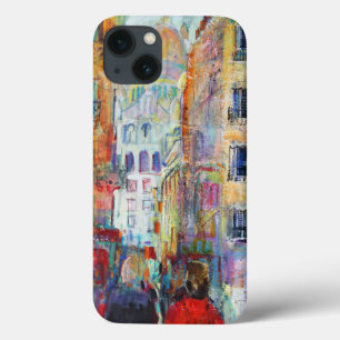 Uma caminhada da noite a Sacre Coeur