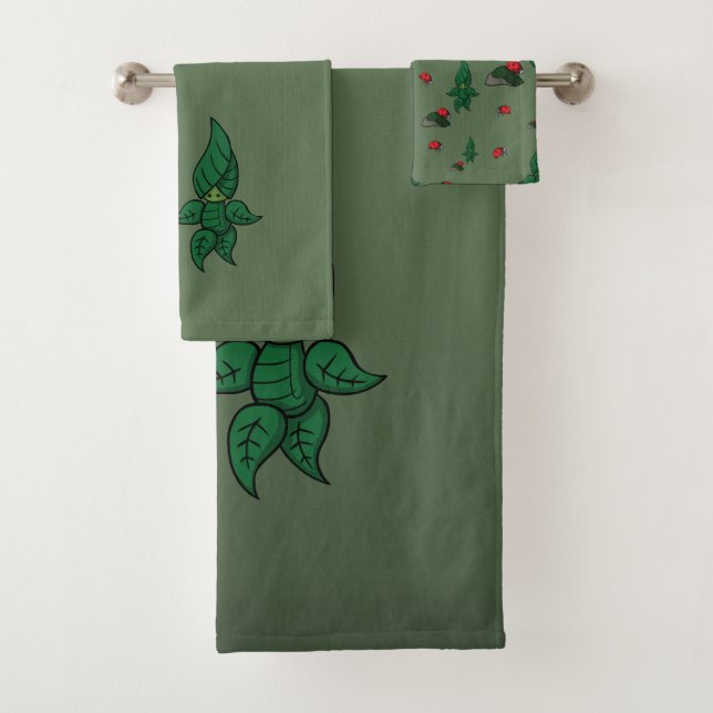 Uma caminhada no conjunto de toalhas de floresta (Insitu)