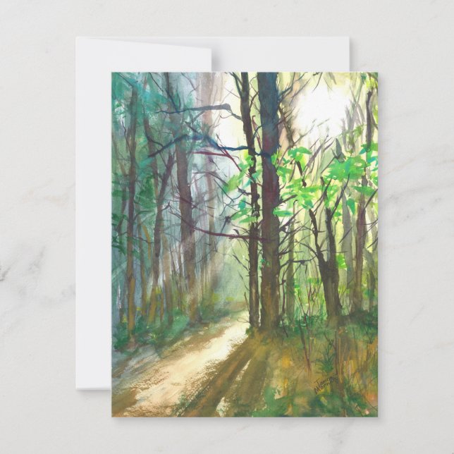 Uma Caminhada para Lembrar do Cartão (Frente)