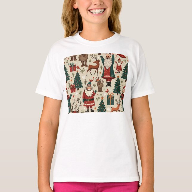 uma camisa de Natal (Frente)