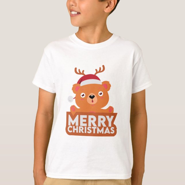 Uma Camisa De Natal Muito Feliz (Frente)