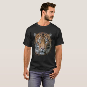Uma camisa de vida selvagem do gato Bengala Tiger