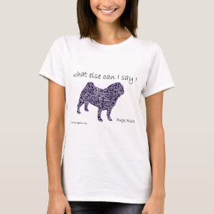 uma camisa do pug t