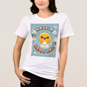 uma camisa feliz