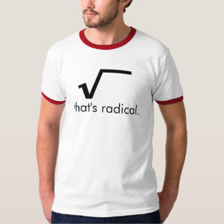 Uma camisa radical!