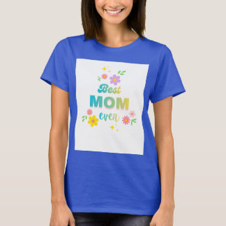 uma camiseta azul com mangas curtas e design de su