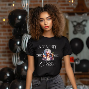 Uma camiseta de aniversário Martini Um Pouco Mais