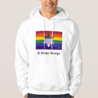 Uma camiseta de bandeira mais larga