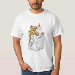 Uma Camiseta De Bebê De Bolso