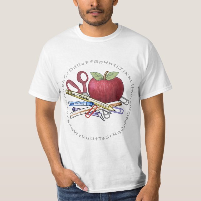 Uma camiseta de Professor Estagiário (Frente)