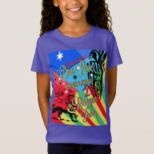 Uma camiseta do partido Reggae