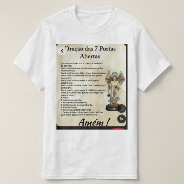 Uma camiseta gola canoa Masculino simples  (Frente do Design)