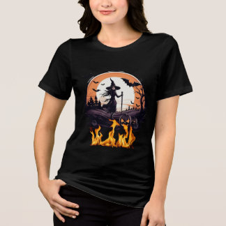 Uma camiseta na moda para o Halloween