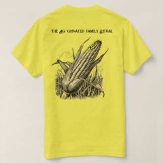 Uma camiseta projetada para passeios familiares na