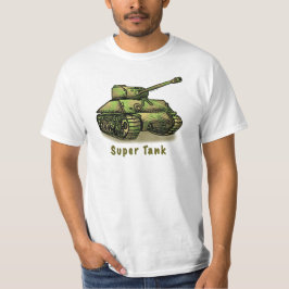 Uma camiseta Super Tank