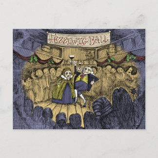 Uma canção de Natal: Fzziwig Ball - Cartão de Féri