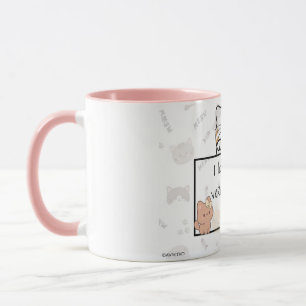 Uma caneca A Love You Meow e Kitty para o seu quer