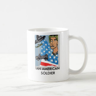 UMA CANECA AMERICANA DO SOLDADO