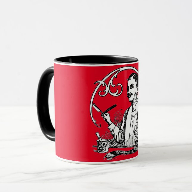 Uma caneca clássica de cavalheiro (Frente Esquerda)