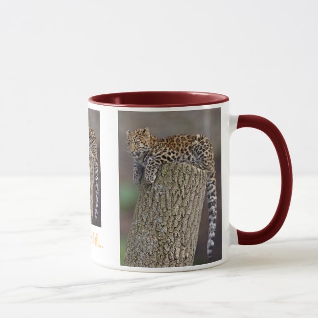 Uma caneca da cauda de um leopardo (Direita)