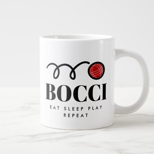 Uma caneca de café com bola de bocci engraçada par (Direita)