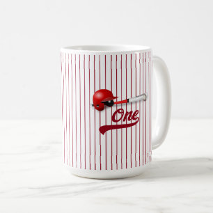 Uma caneca de café com ventilador de beisebol
