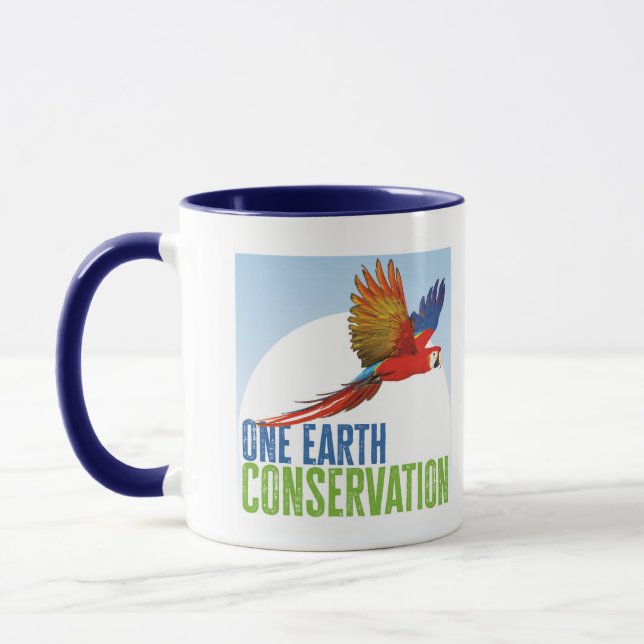 Uma caneca de café da Conservação da Terra, interi (Esquerda)