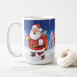 Uma caneca de café de Natal, Jolly Santas.
