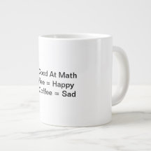 Uma caneca de café engraçada para pessoas com sens