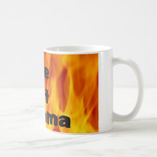 Uma caneca de café quente das mamães