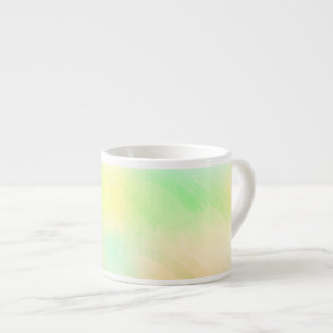 Uma caneca de cerâmica sobre uma superfície de már