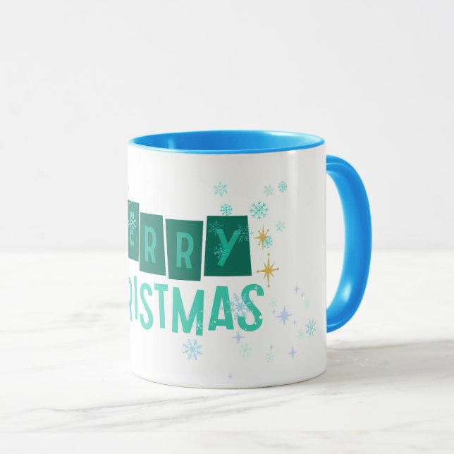 Uma caneca de Natal (Frente Esquerda)