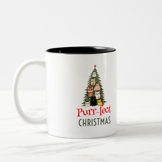 Uma Caneca de Natal Purr-fect (Esquerda)