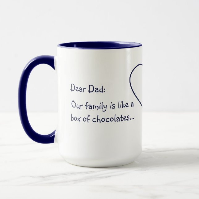 Uma caneca de texto personalizada engraçada para u (Esquerda)