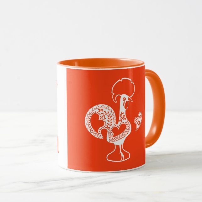 Uma caneca de titia em língua portuguesa (Frente Esquerda)