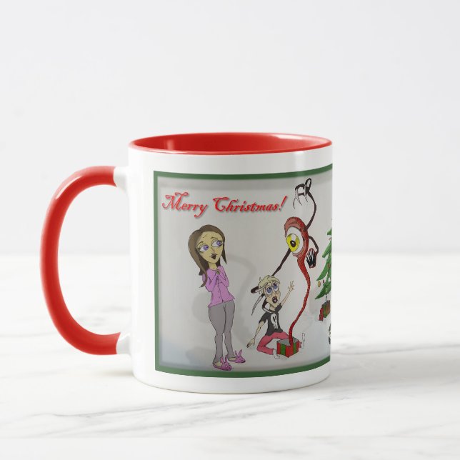 Uma caneca do Feliz Natal (Esquerda)