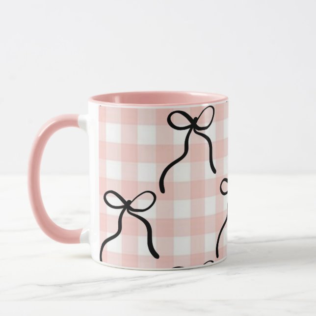 Uma caneca rosa fofa (Esquerda)