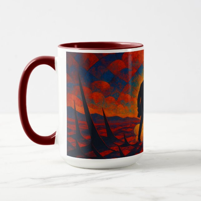 Uma caneca surreal de Dreamscape - Um clipe vision (Esquerda)